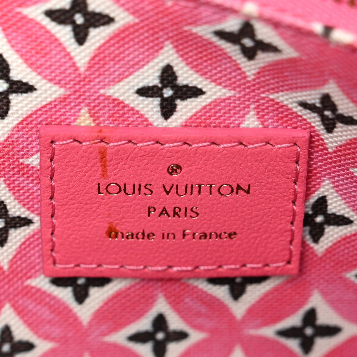 Monogram Giant By The Pool 2.0 Speedy Bandouliere 25 Rose
