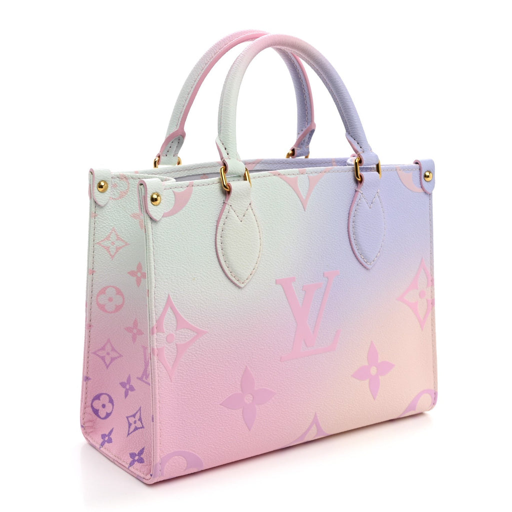 Monogram Giant Spring In The City Onthego PM Sunrise Pastel