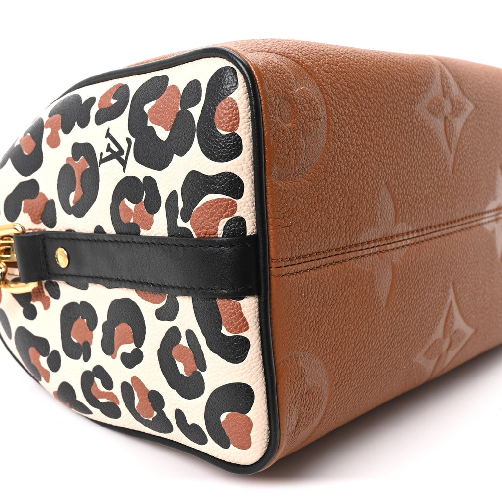 Empreinte Monogram Giant Wild At Heart Speedy Bandouliere 25 Caramel