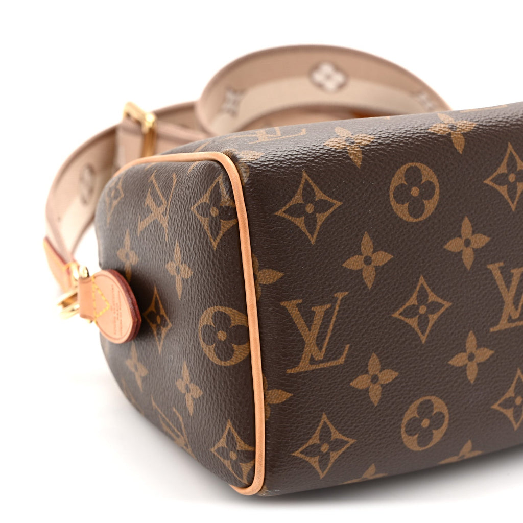 Monogram Speedy Bandouliere 20 Beige