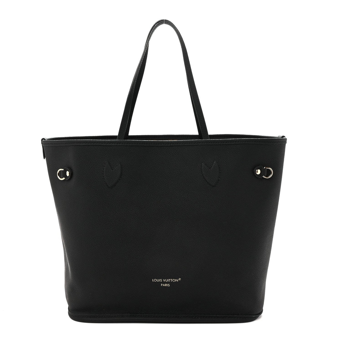 Monogram Calfskin Neo Neverfull Inside Out MM Black