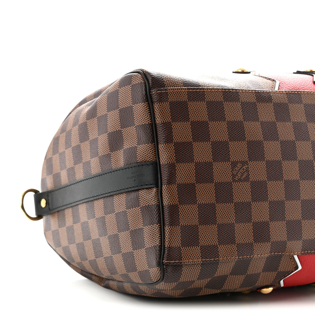 Damier Ebene Karakoram Speedy Bandouliere 30