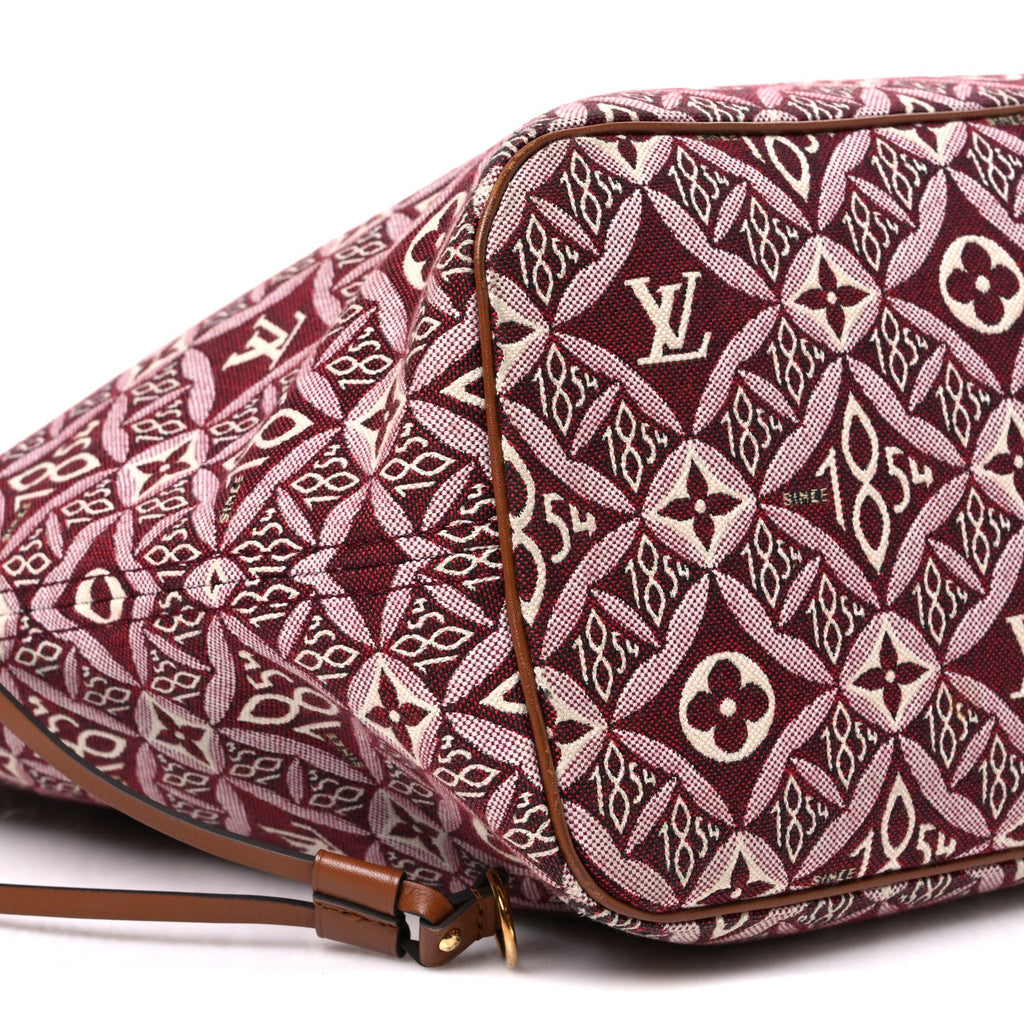Jacquard Since 1854 Neverfull MM Bordeaux