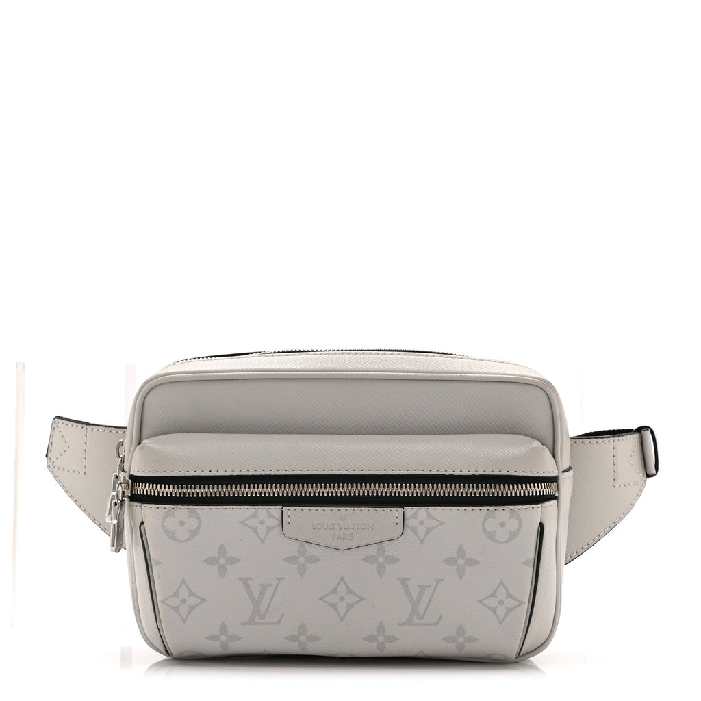 Taiga Monogram Outdoor Bumbag White