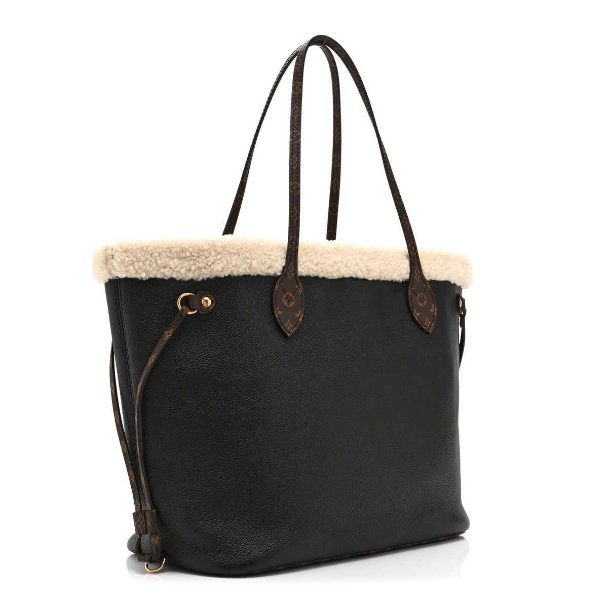 Calfskin Monogram Teddy Neverfull MM Black