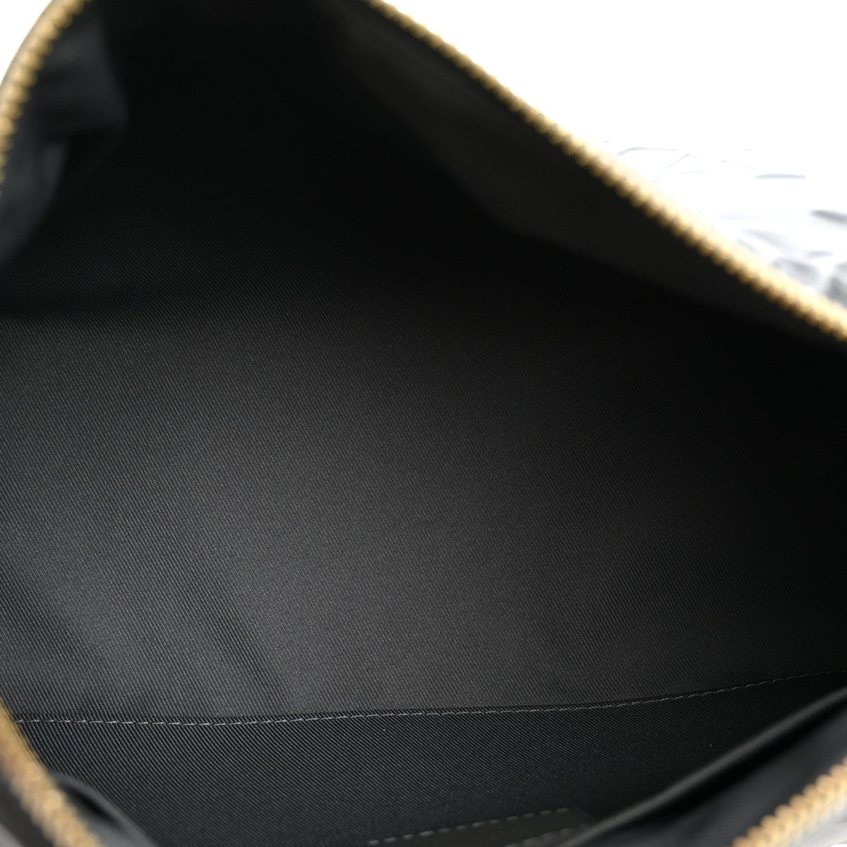 Calfskin Debossed Monogram Versailles City Keepall Dark Shadow Grey
