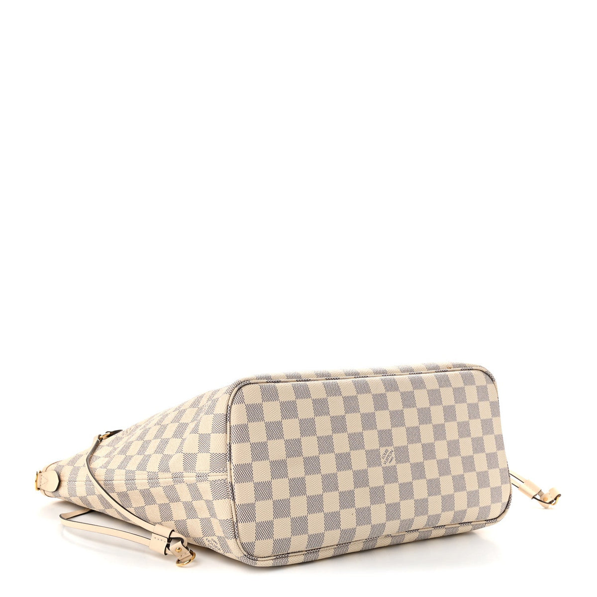Damier Azur Braided Neverfull MM Pink