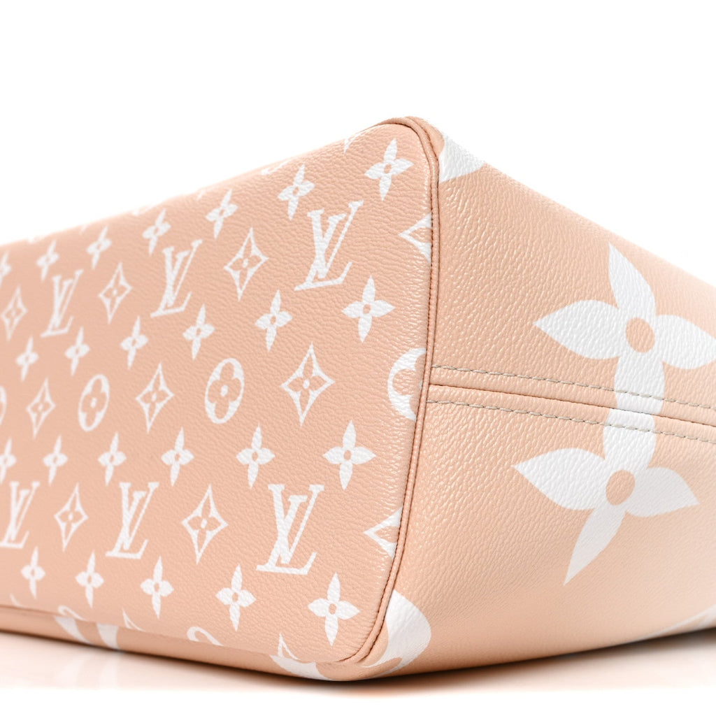 Monogram Giant By The Pool Neverfull MM Brume