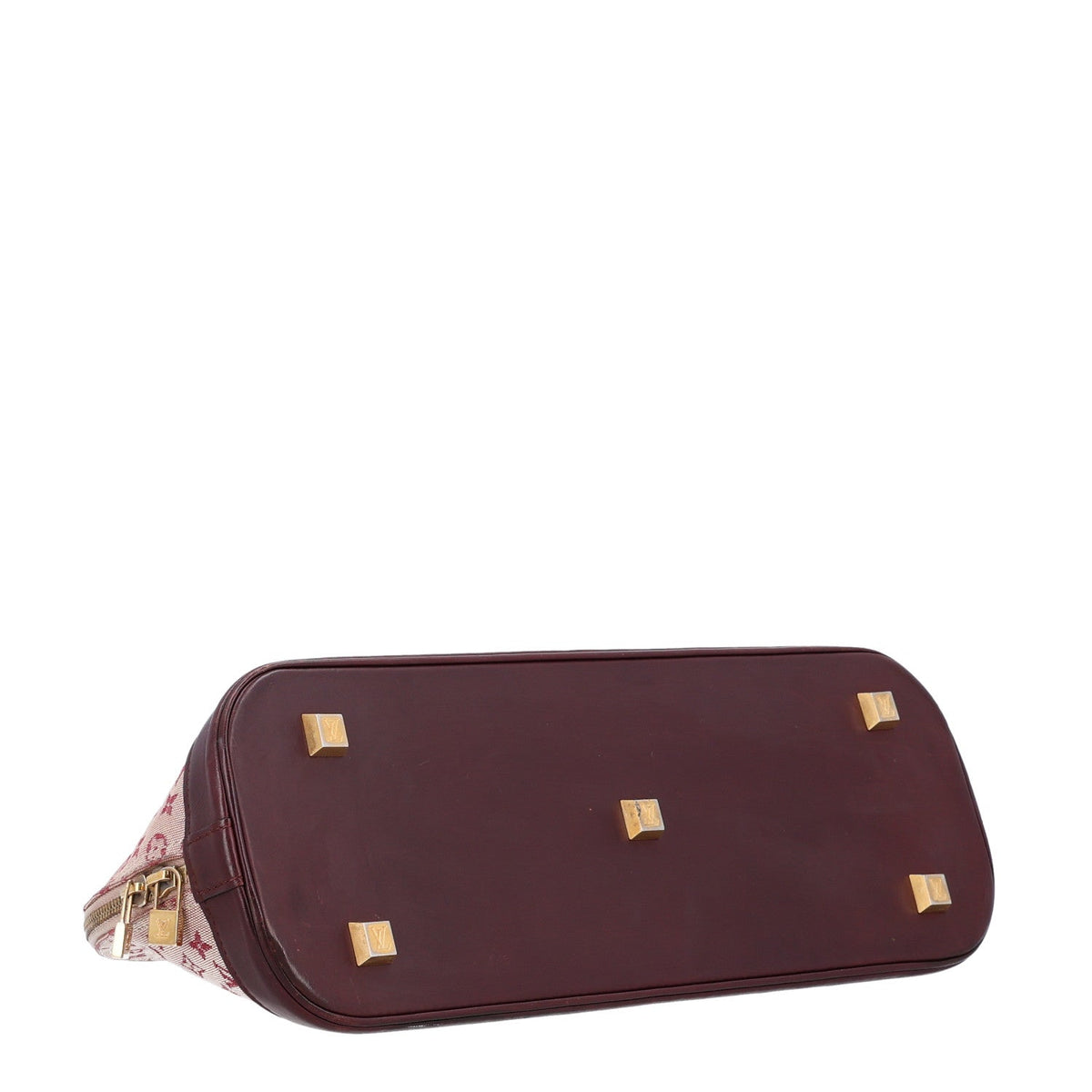 Mini Monogram Alma Long Cherry