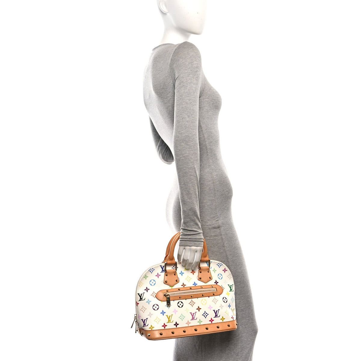 Monogram Multicolor Alma White