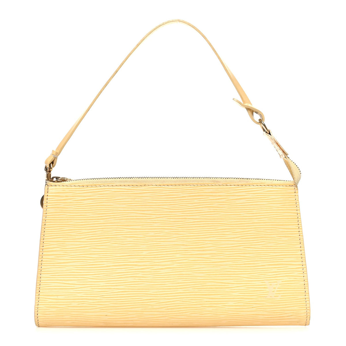 Epi Pochette Accessories 24 Vanilla