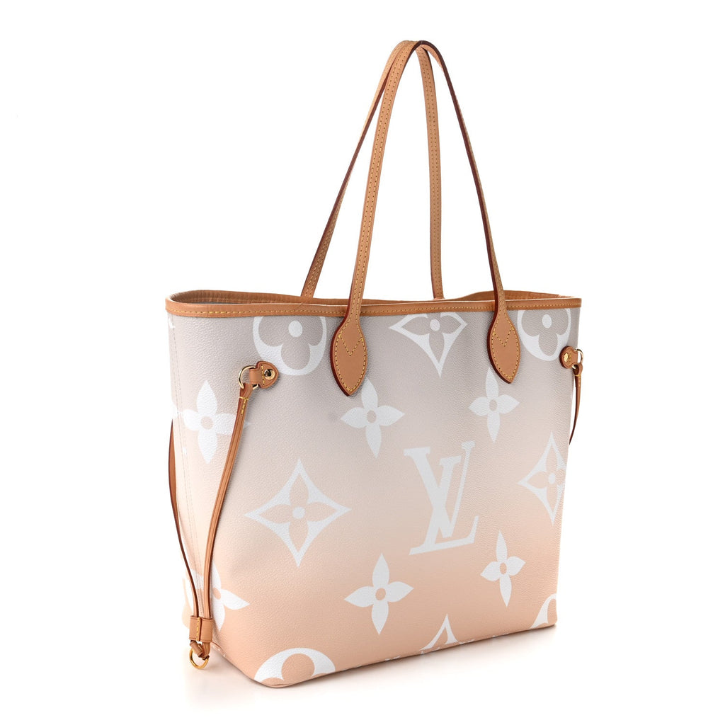 Monogram Giant By The Pool Neverfull MM Brume