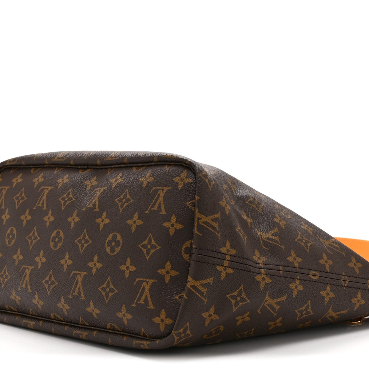 Monogram Inside Out Neverfull Bandouliere MM Jaune Safran
