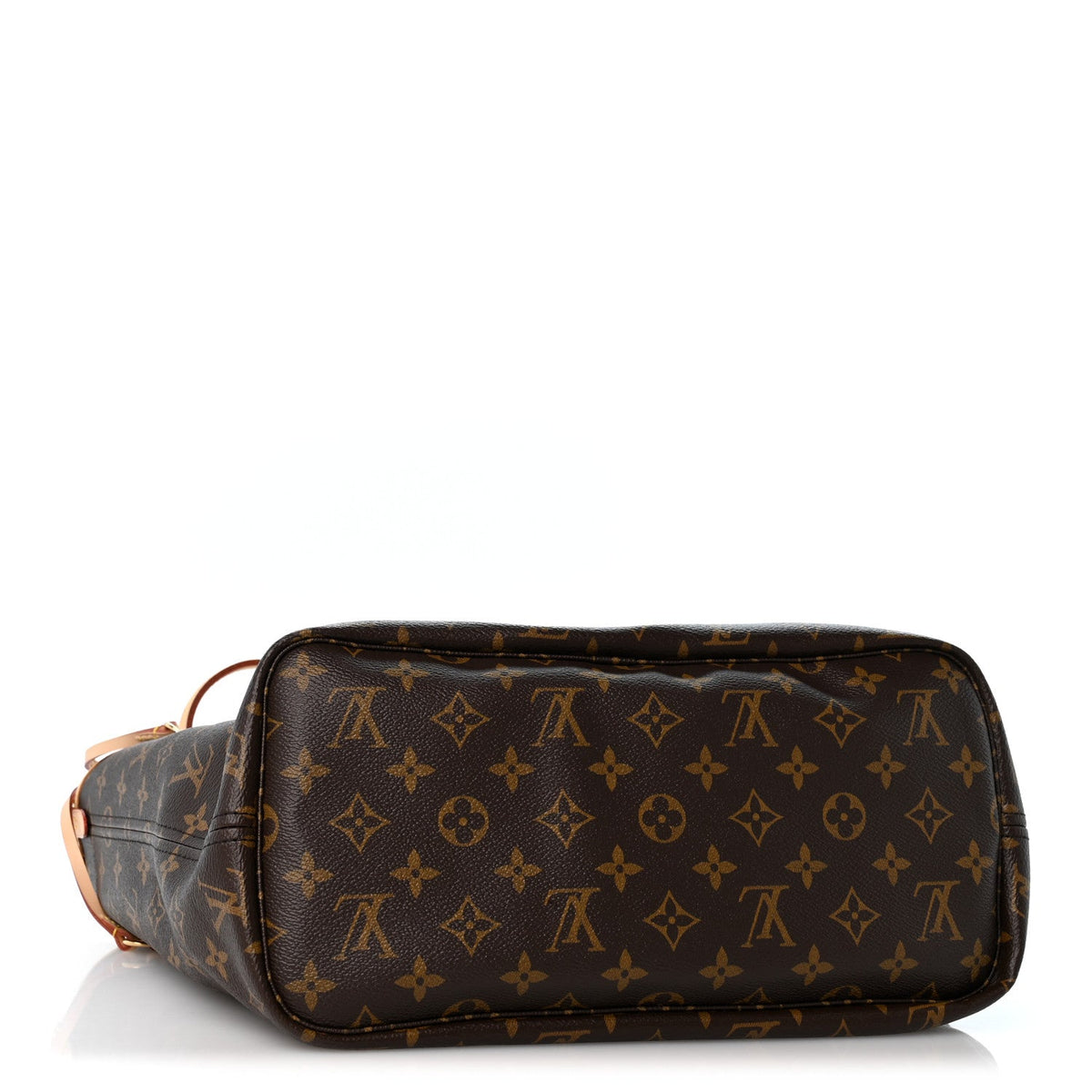Monogram Inside Out Neverfull Bandouliere MM Rouge Sari