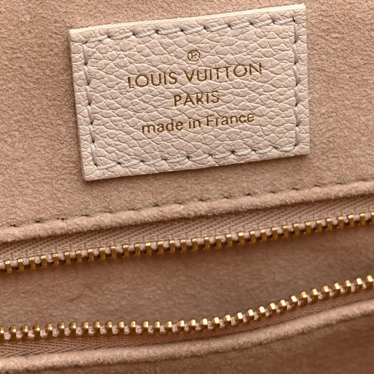 Empreinte Monogram Spring In The City Onthego MM Kaki Beige Cream