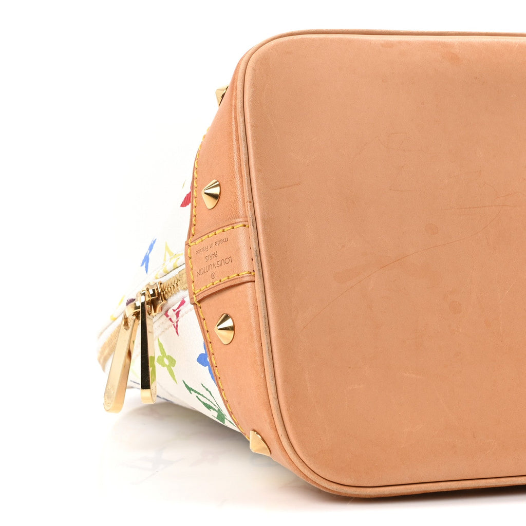Monogram Multicolor Alma PM White