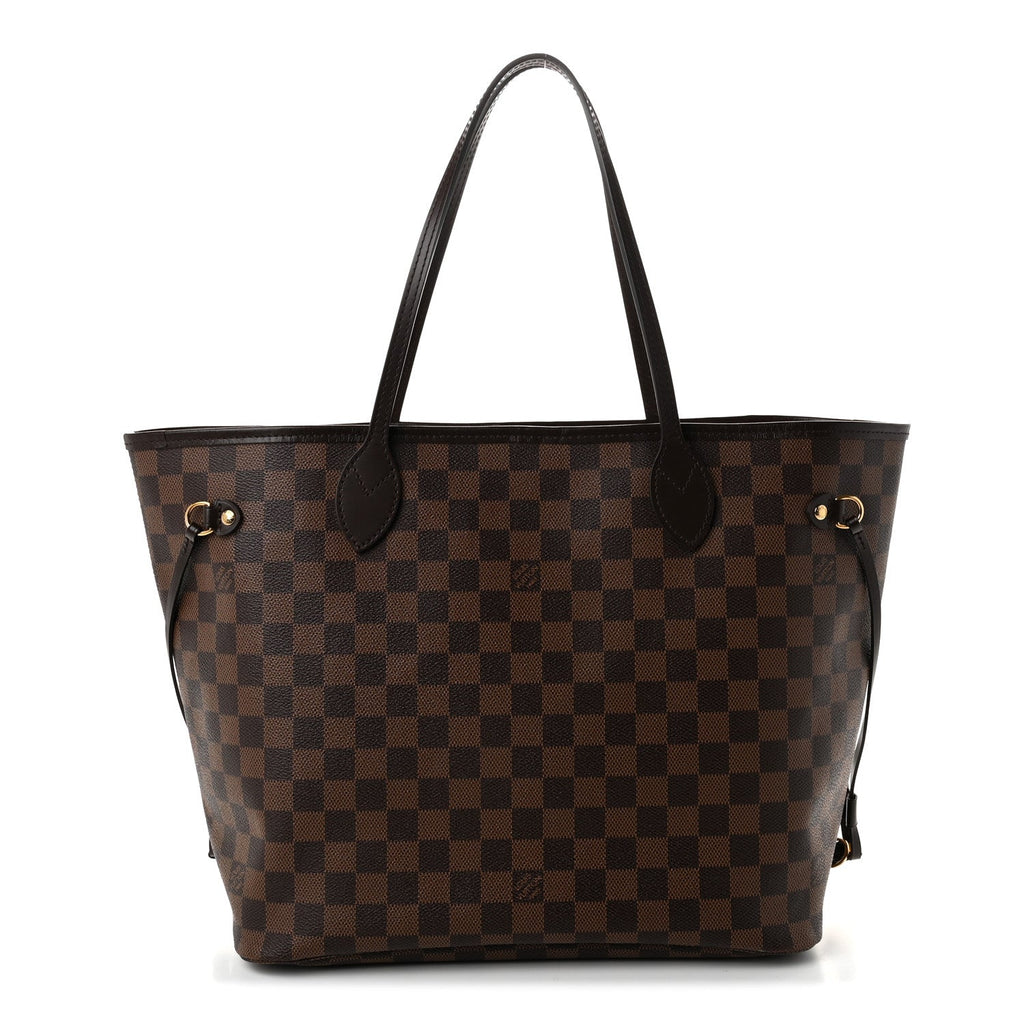 Damier Ebene Neo Neverfull MM Rose Ballerine