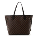 Damier Ebene Neo Neverfull MM Rose Ballerine