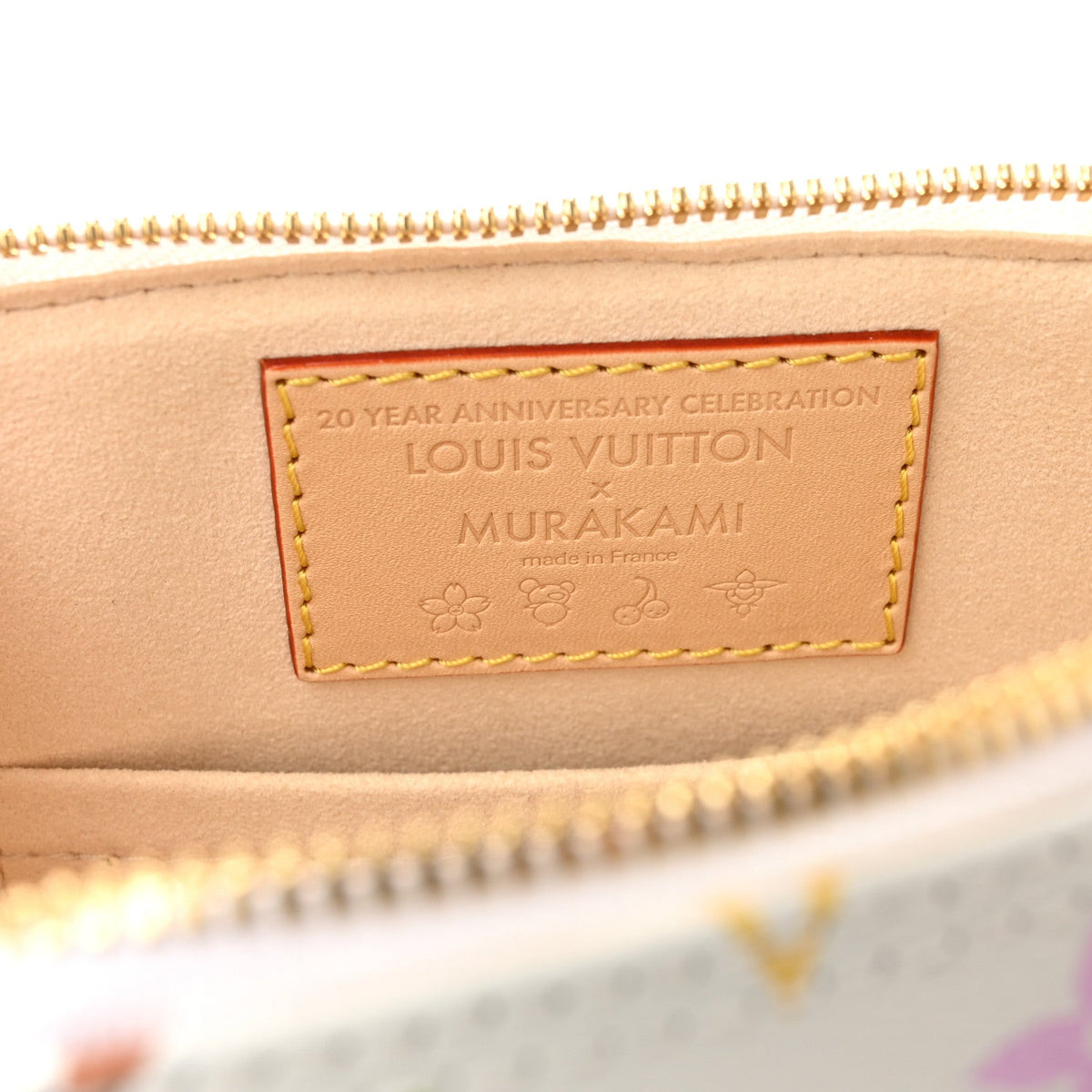 LV x TM Monogram Multicolor Alma BB White
