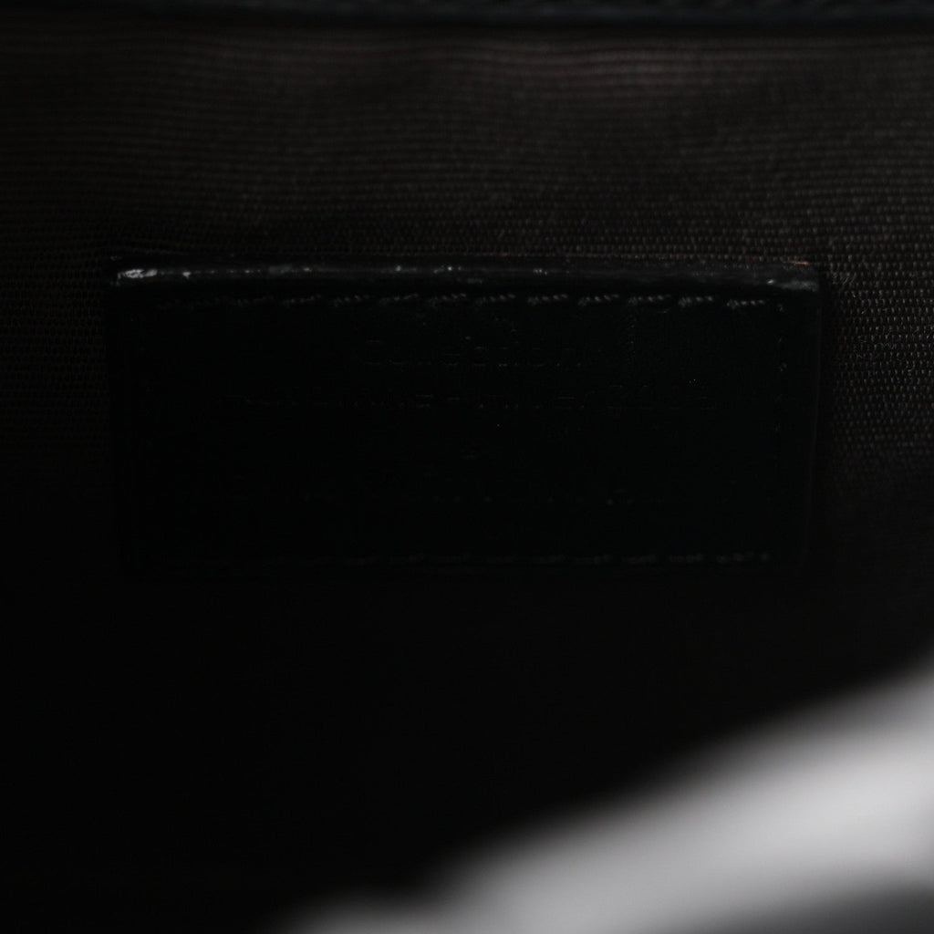 Calfskin Embossed Mini Cube Speedy Black