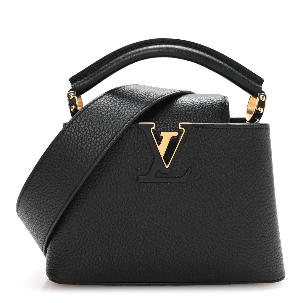 Taurillon Mini Capucines Black