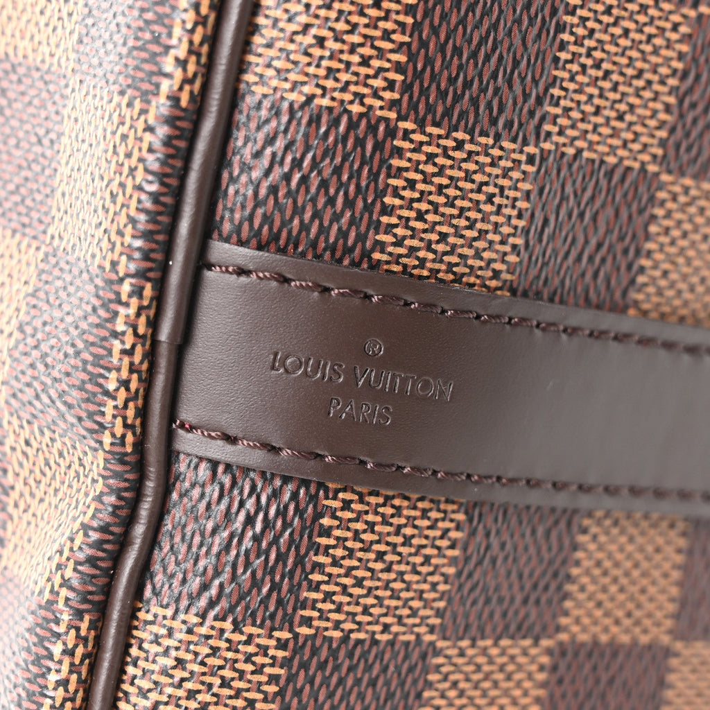 Damier Ebene Speedy Bandouliere 25