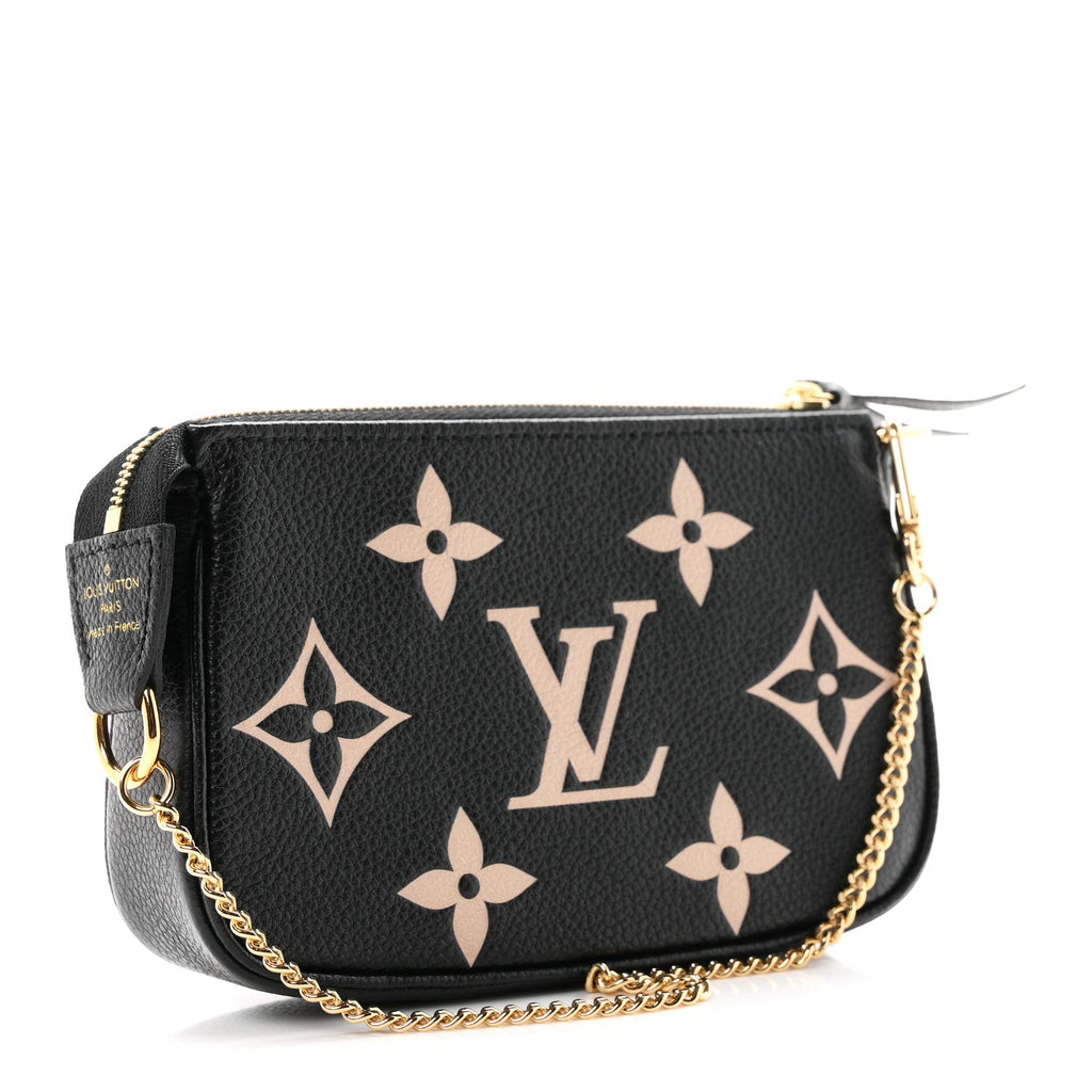 Empreinte Monogram Giant Mini Pochette Accessories Black