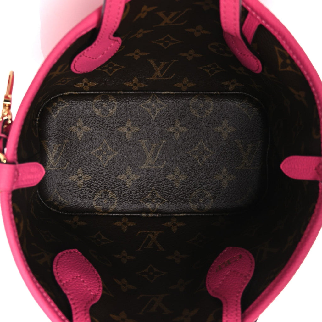 Monogram Neverfull Inside Out Bandouliere BB Rose Pondichery