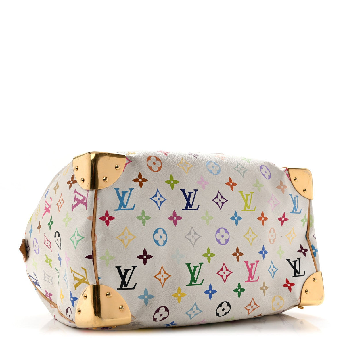 Monogram Multicolor Speedy 30 White