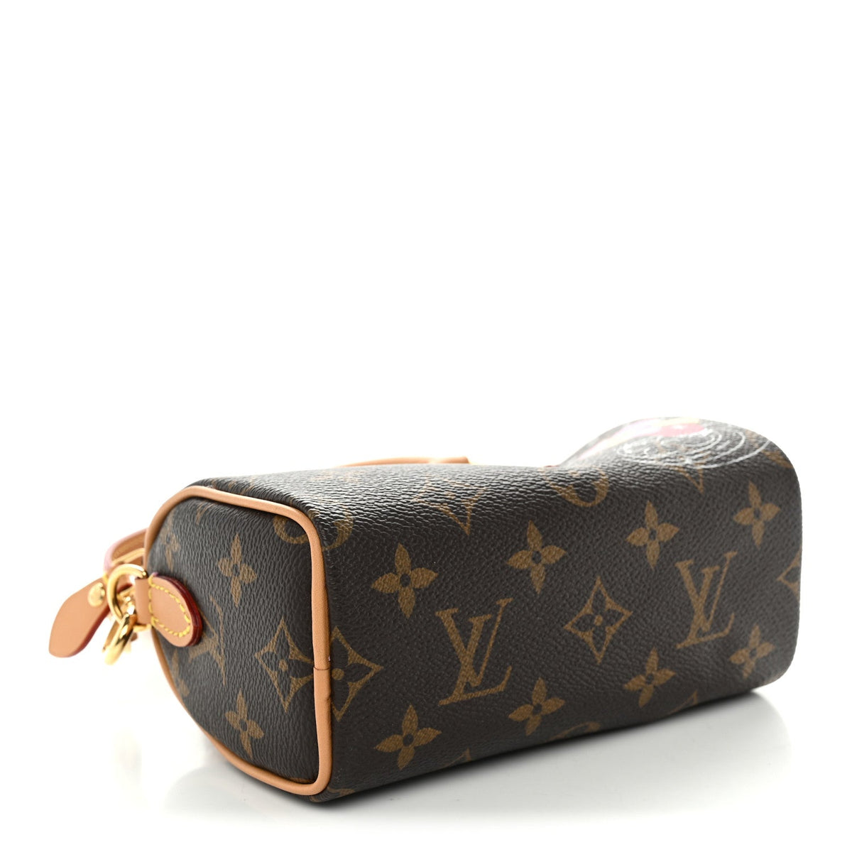 Monogram Vivienne Ice Skating Nano Speedy Bandouliere Pink