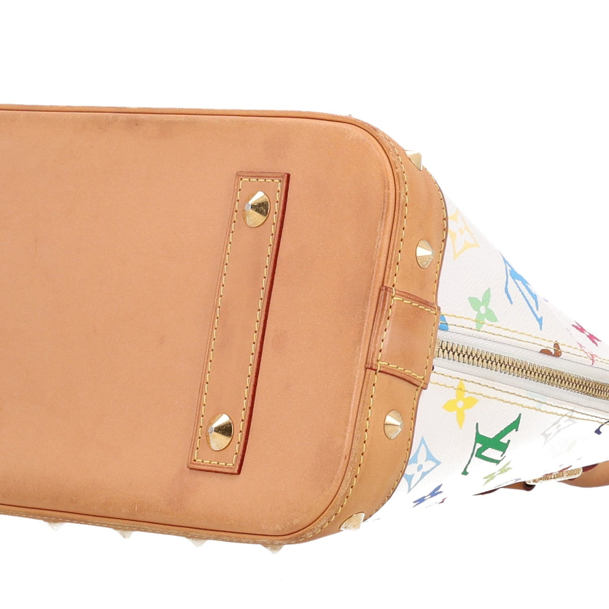 Monogram Multicolor Alma PM White