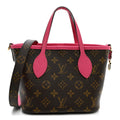 Monogram Neverfull Inside Out Bandouliere BB Rose Pondichery
