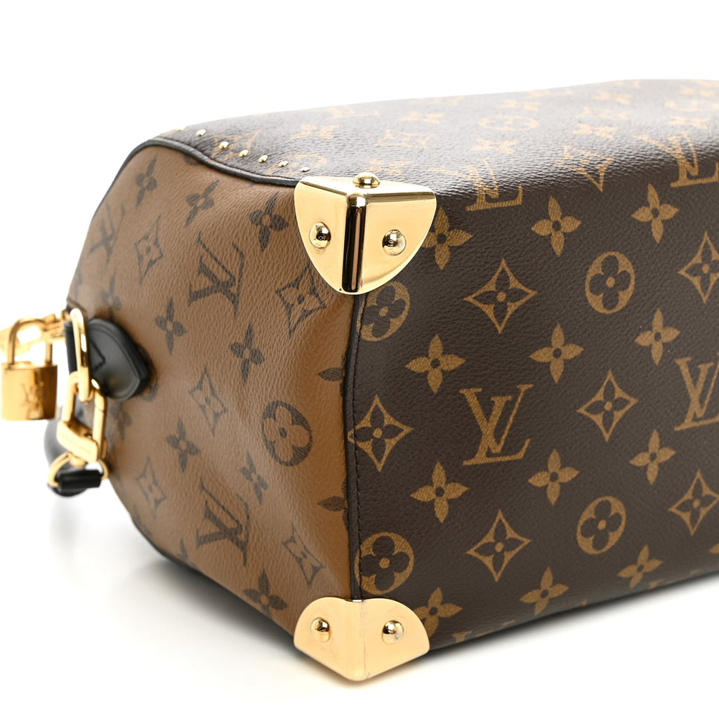 Reverse Monogram Speedy Trunk 25