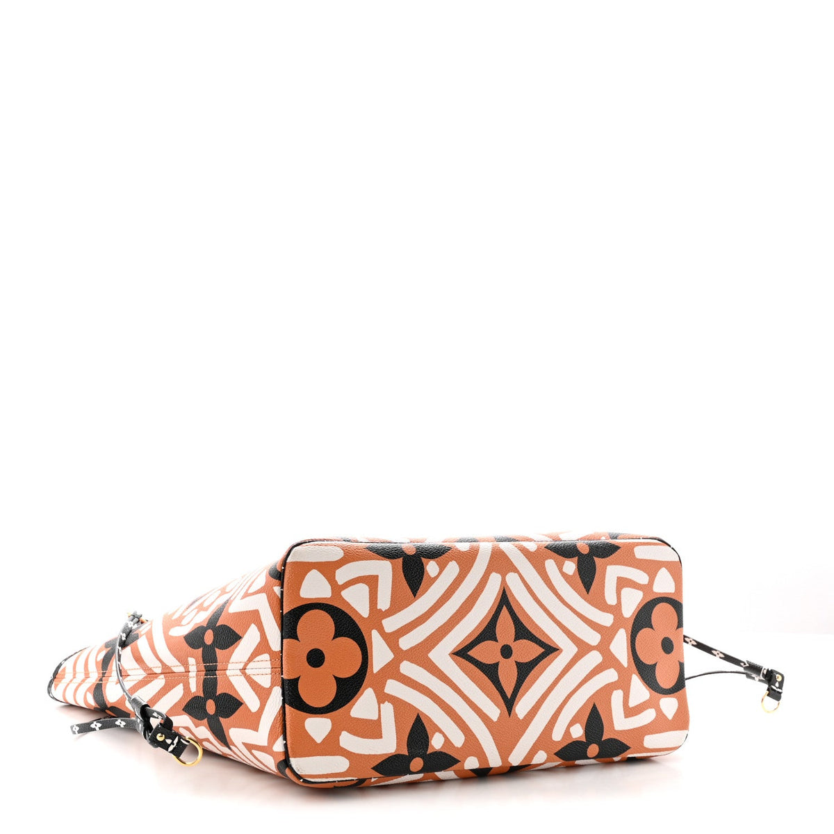 Monogram Giant Crafty Neverfull MM Creme Caramel
