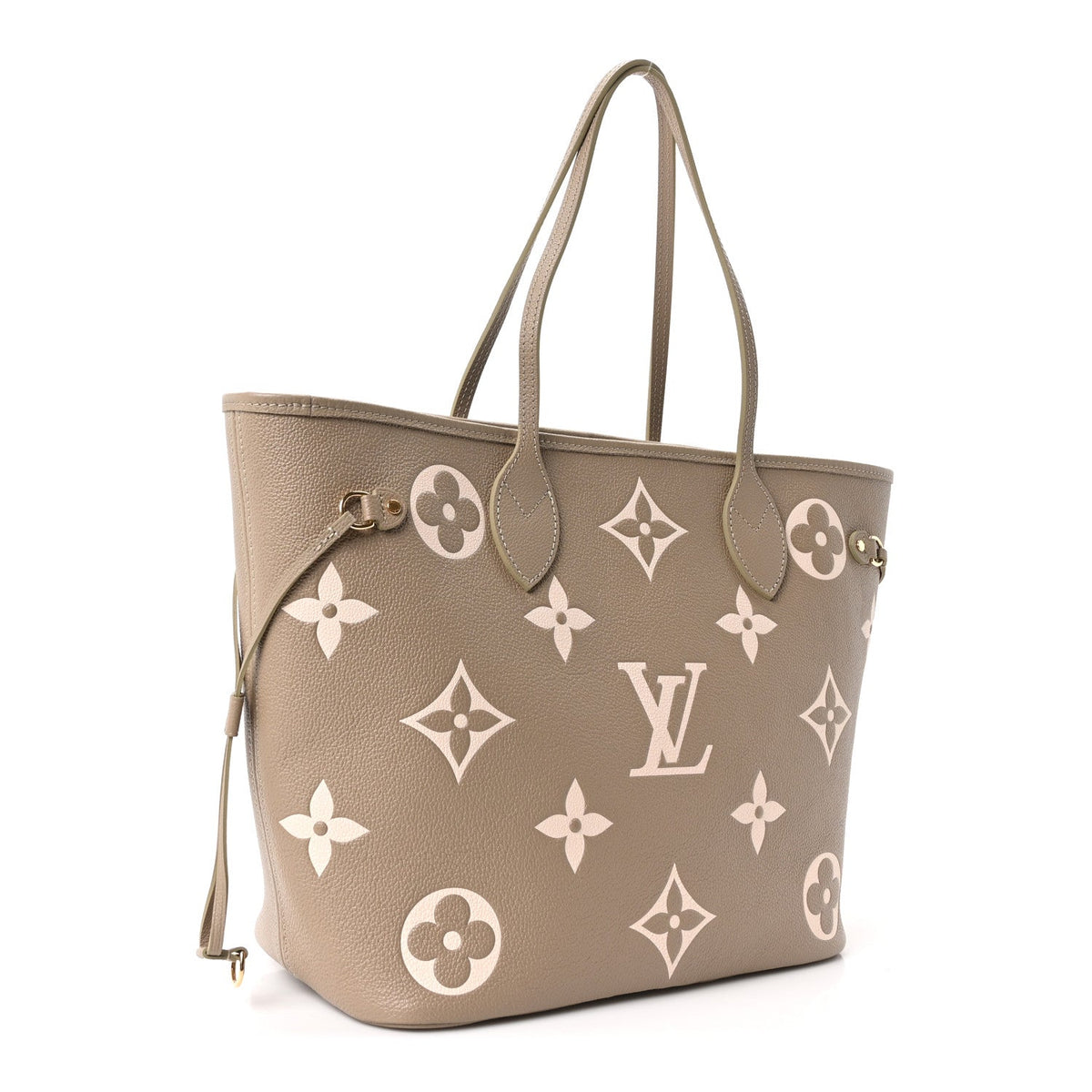 Empreinte Monogram Giant Neverfull MM Khaki Cream