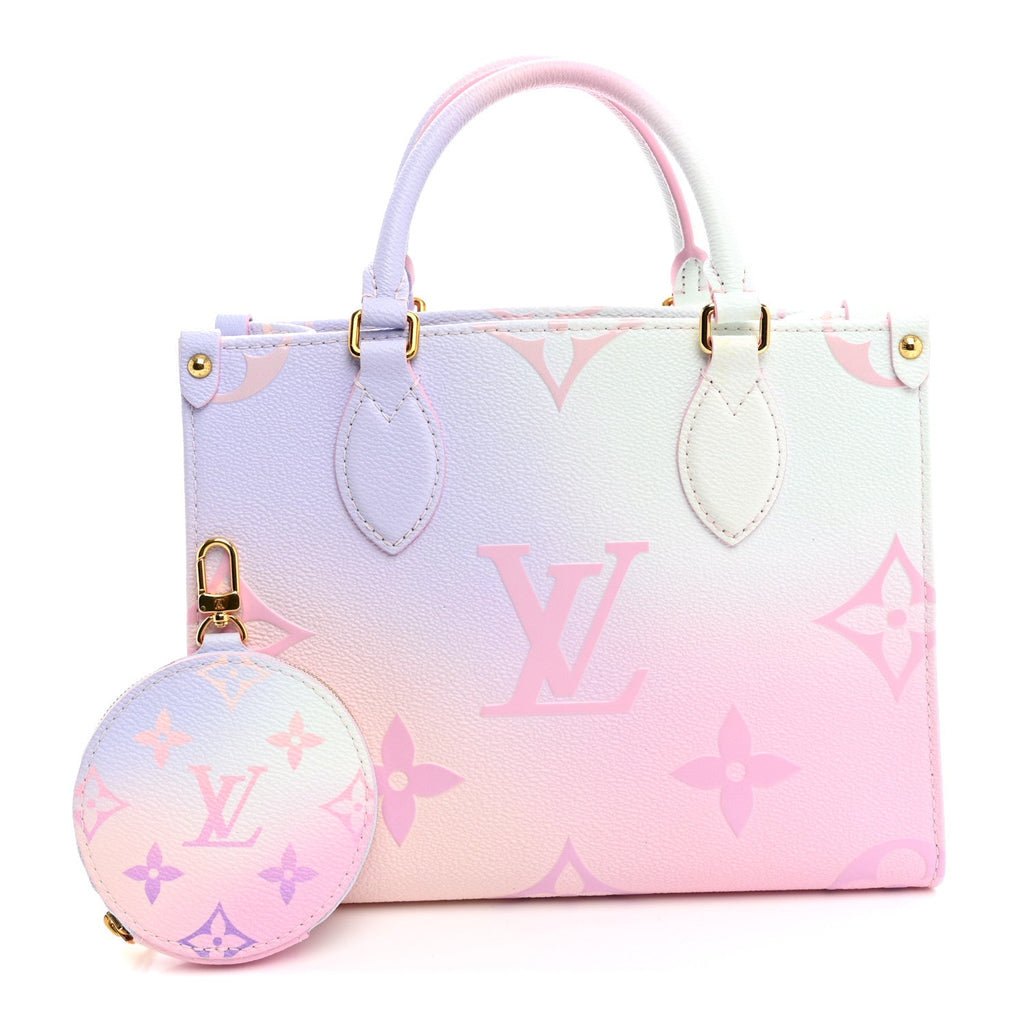 Monogram Giant Spring In The City Onthego PM Sunrise Pastel