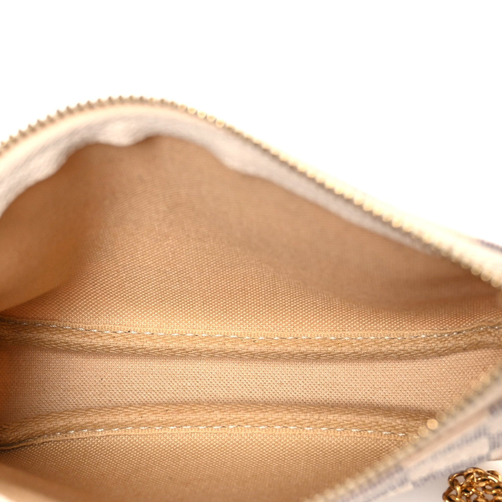 Damier Azur Mini Pochette Accessories