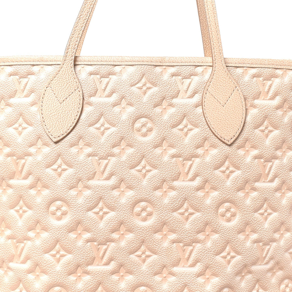 Empreinte Monogram Summer Stardust Neverfull MM Beige Clair