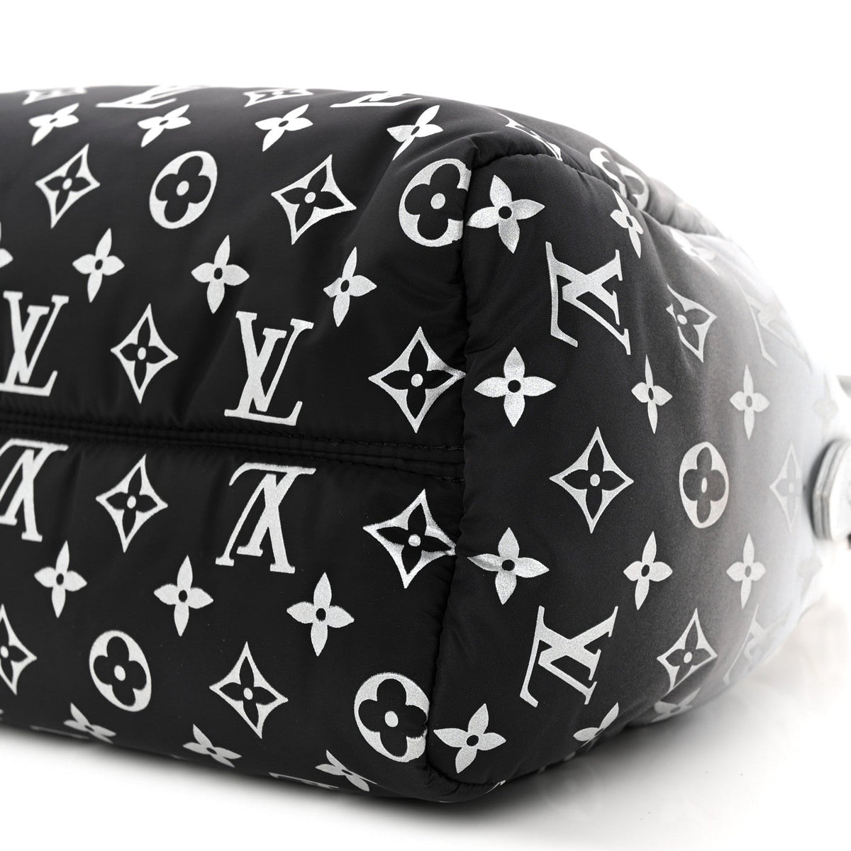 Nylon Monogram Gradient LV Snow Speedy Bandouliere 25 Frost