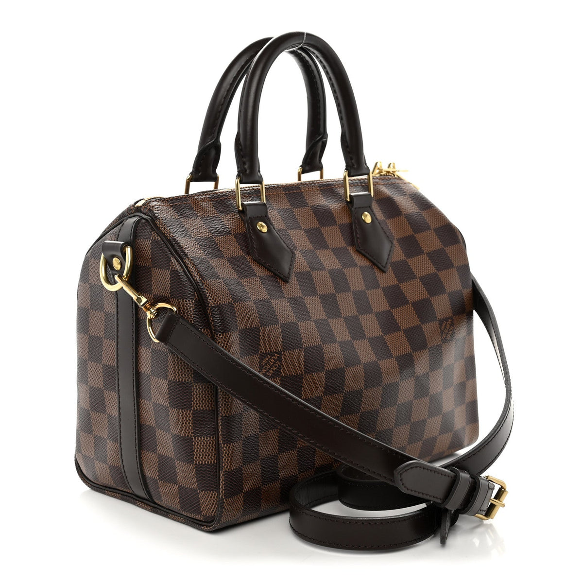 Damier Ebene Speedy Bandouliere 25