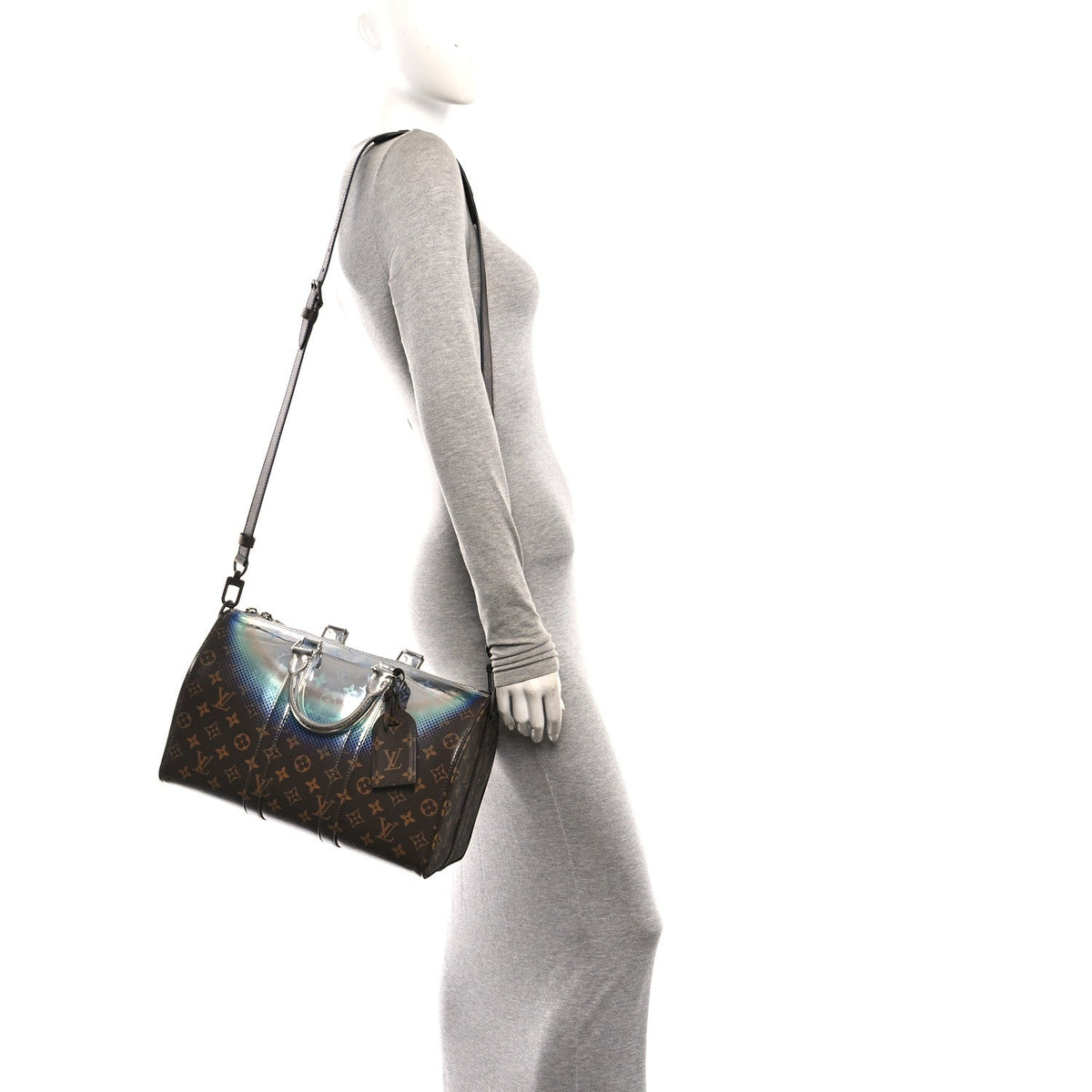 Metallic Nebula Monogram Speedy Bandouliere 35 Multicolor