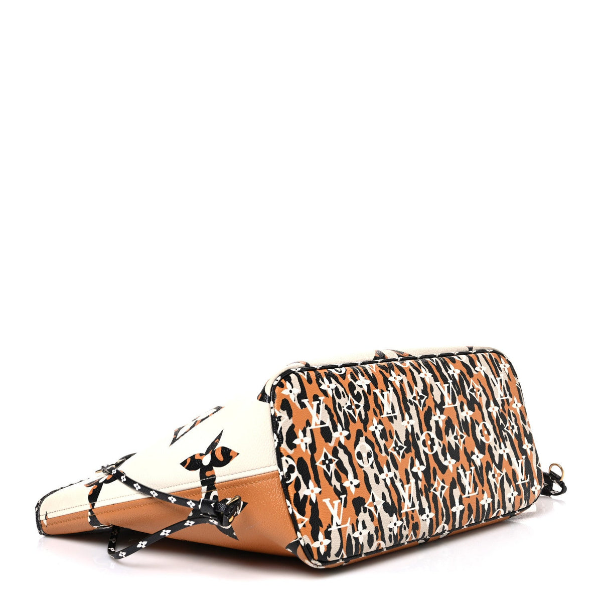 Monogram Giant Jungle Neverfull MM Ivory