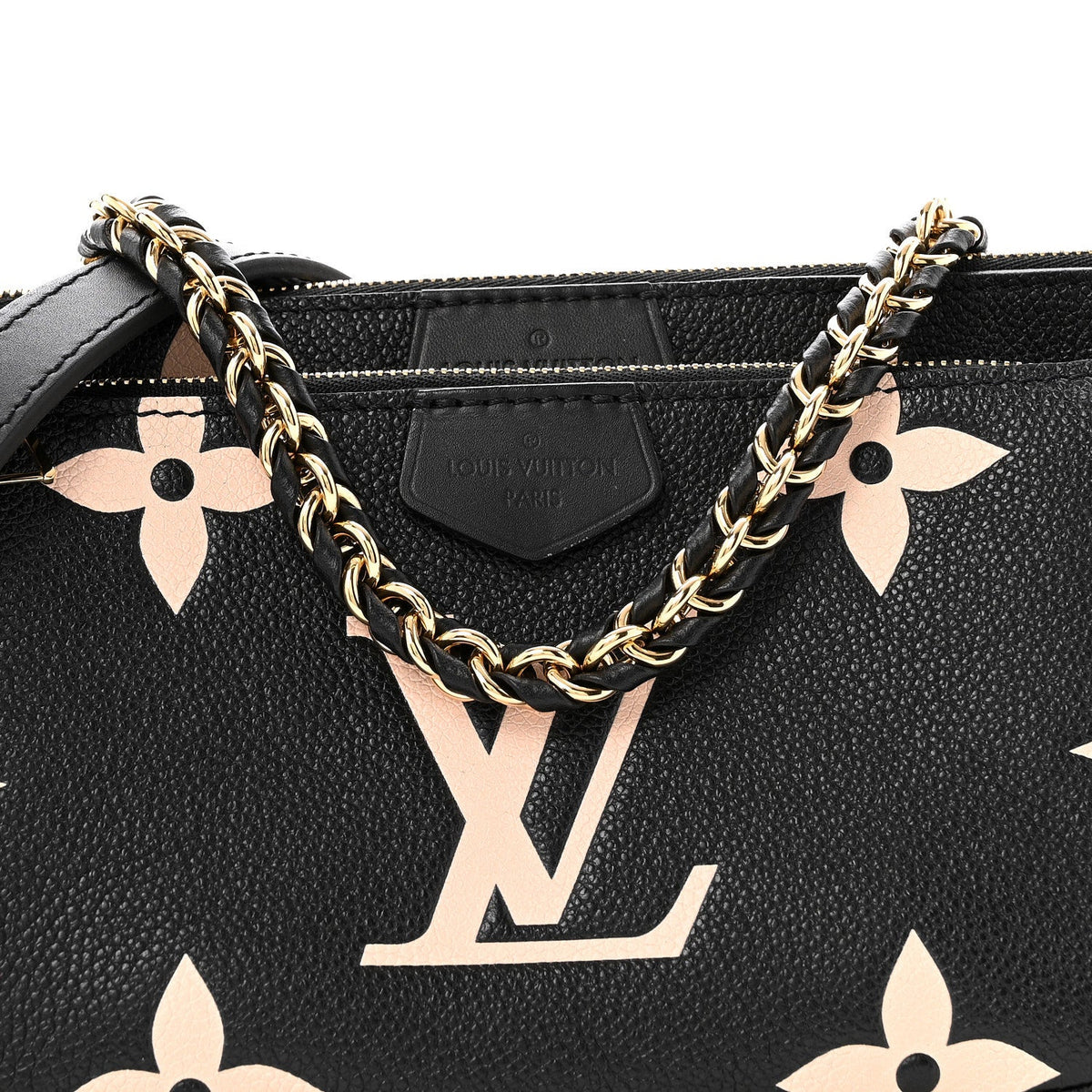 Empreinte Monogram Giant Multi Pochette Accessories Black Beige