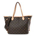 Monogram Inside Out Neverfull Bandouliere MM Jaune Safran
