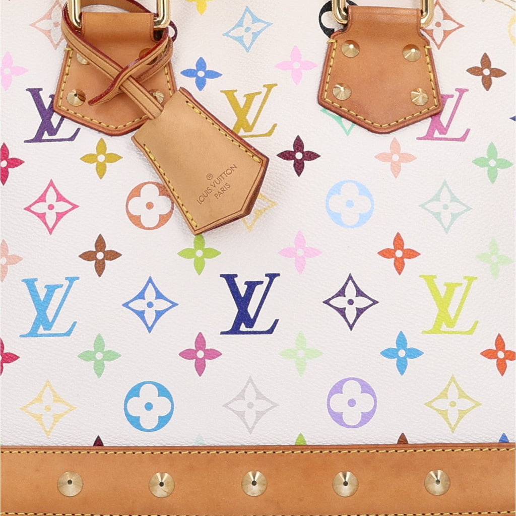 Monogram Multicolor Alma PM White