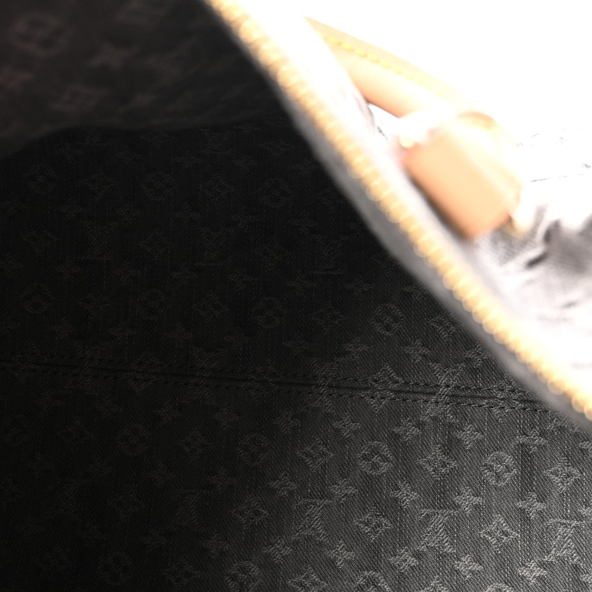 Monogram Denim Speedy Soft 30 Washed Gray