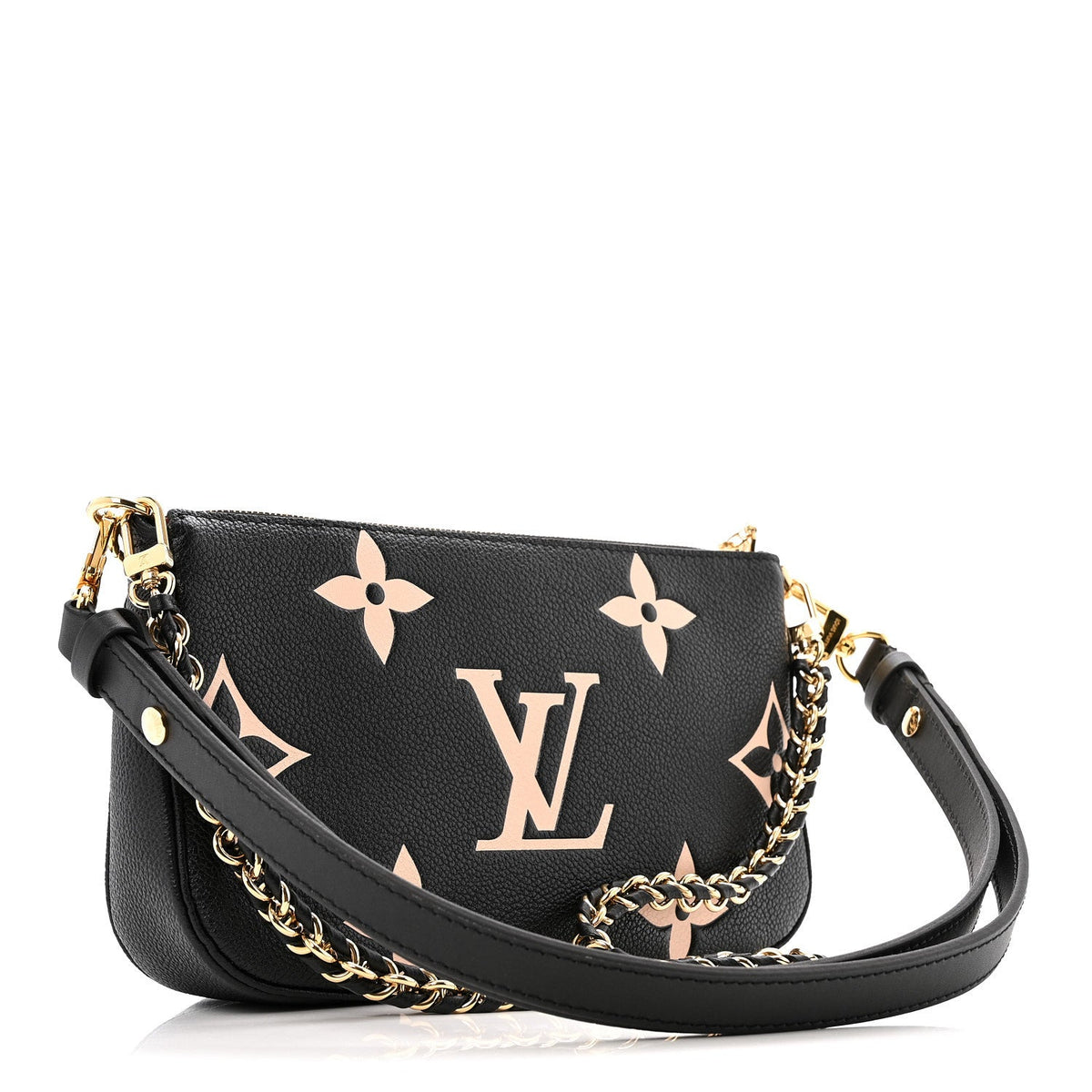 Empreinte Monogram Giant Multi Pochette Accessories Black Beige