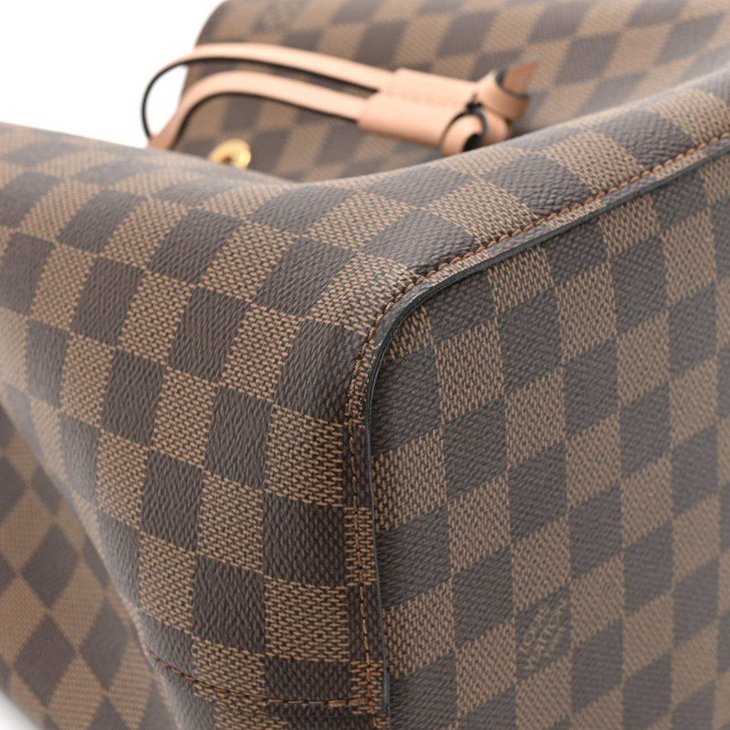 Damier Ebene Neonoe MM Venus Pink