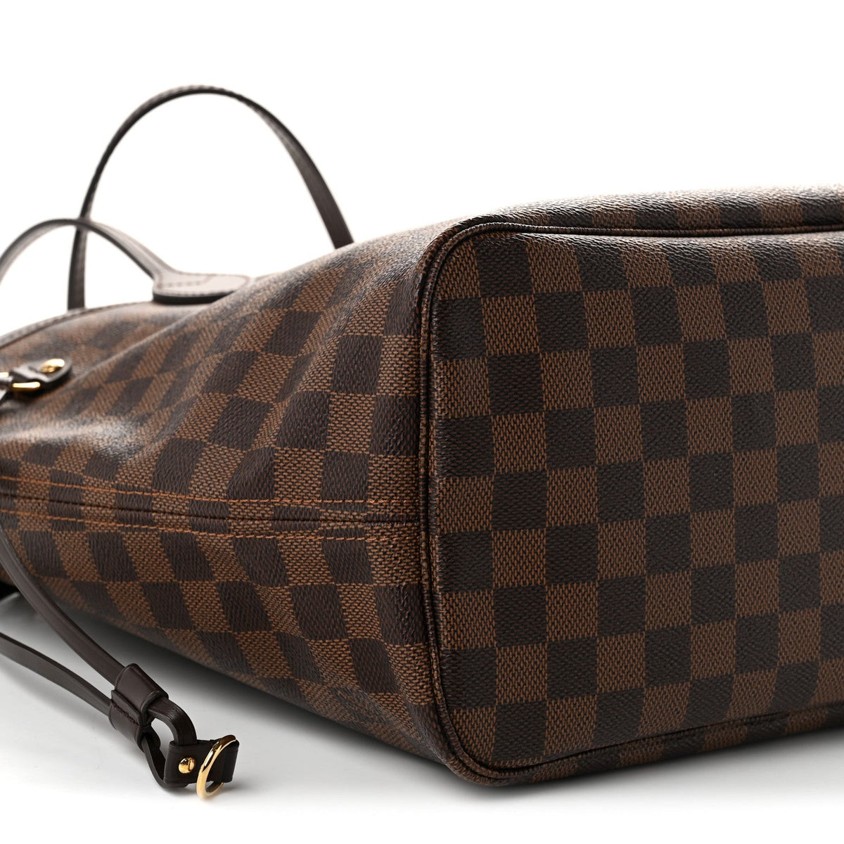 Damier Ebene Neo Neverfull MM Rose Ballerine