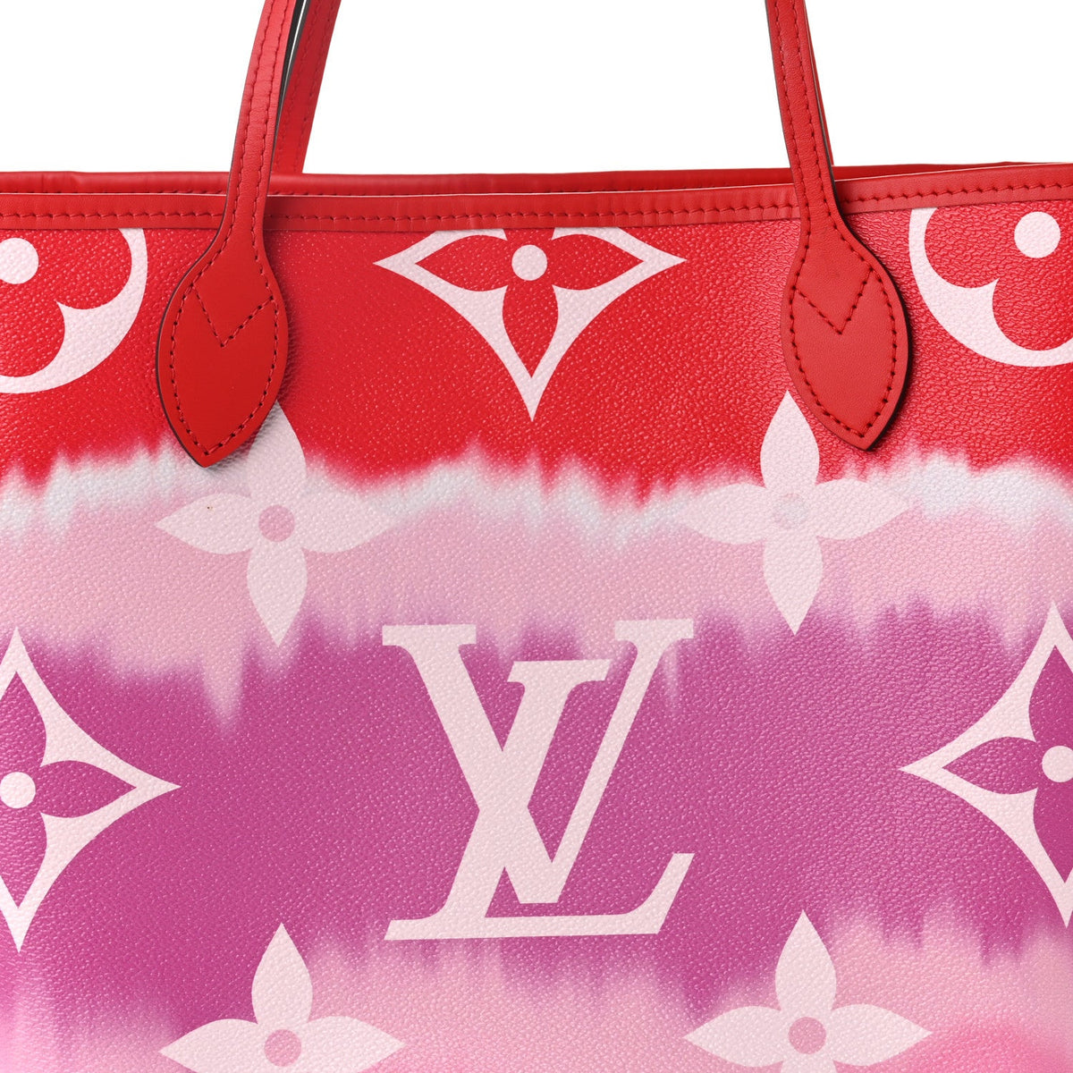 Monogram Escale Neverfull MM Rouge